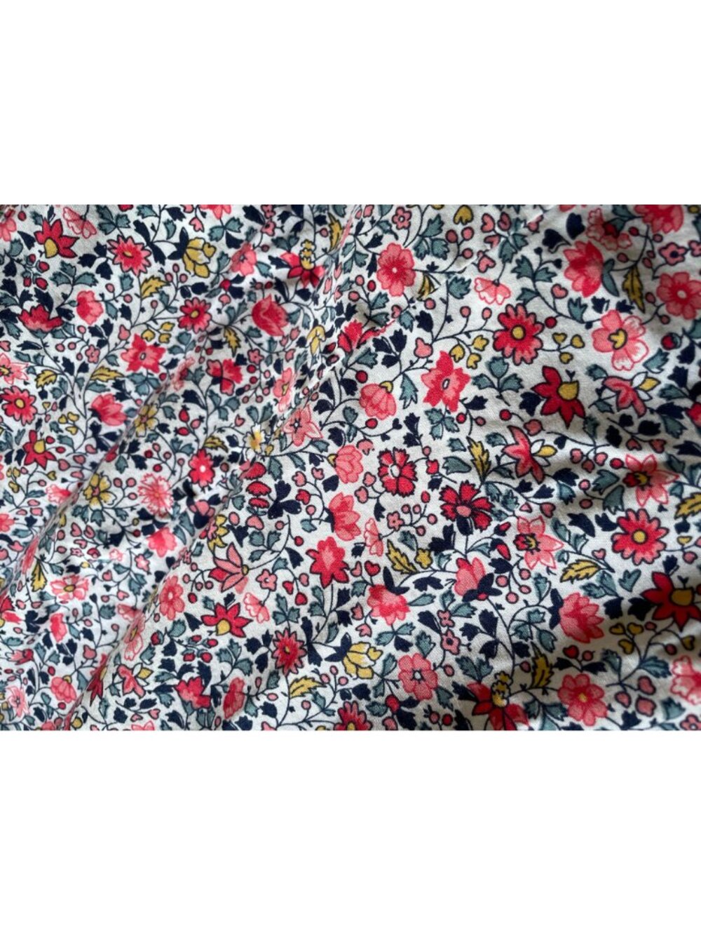Joules SuperDuper Shirting Ditzy Floral Print 100% Cotton Button Down Blouse 14 - Picture 10 of 10